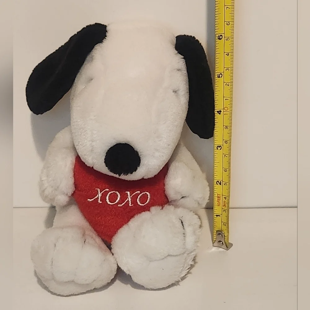 6” Snoopy Dog XOXO Heart V-Day Plush Stuffed Animal